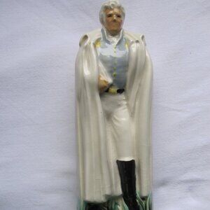 1970's Old Hickory Bourbon Decanter: Andrew Jackson w/ Labels, missing Cap